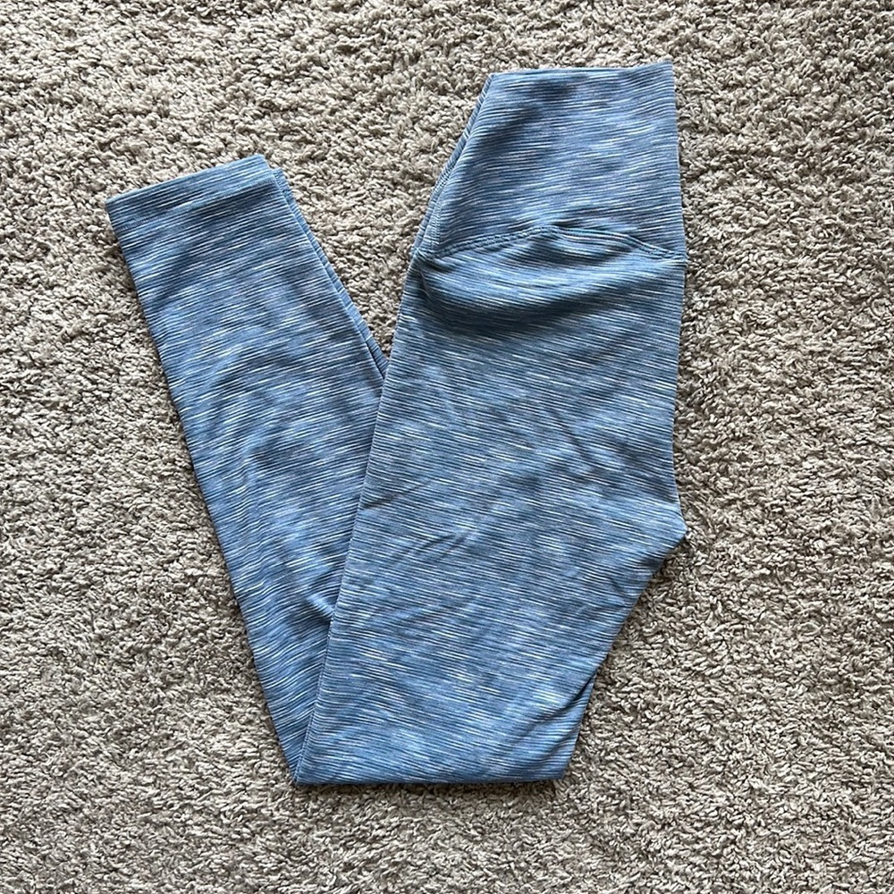 NWOT BLISS Brand periwinkle leggings women’s size small